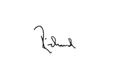 Richard Morrison signature