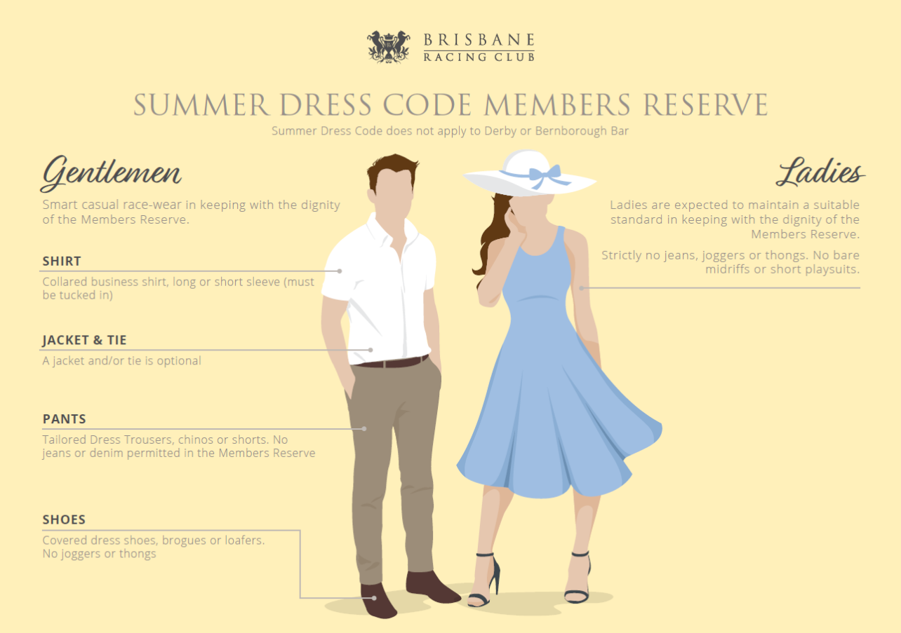 Dress Code - Brisbane Racing Club