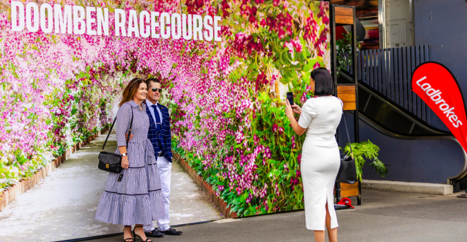 Doomben DN Photo Flower Wall